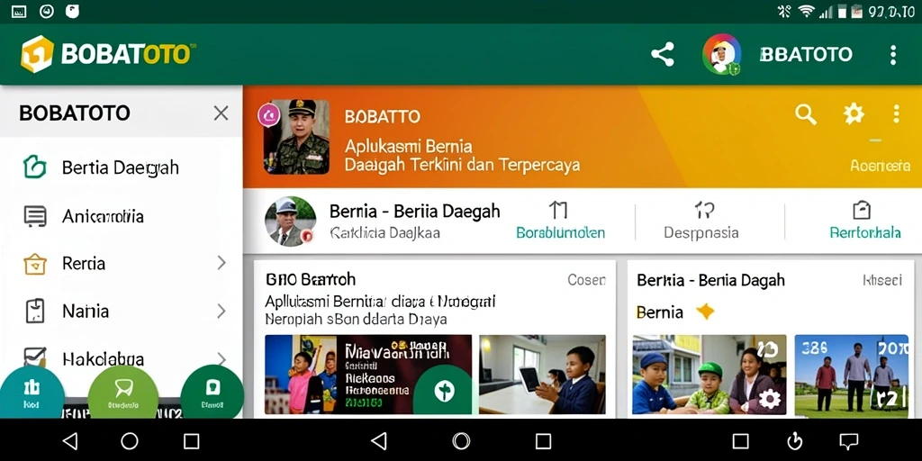 Tampilan antarmuka BOBATOTO yang menarik dan informatif.