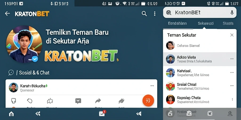 Tampilan antarmuka KRATONBET yang ramah pengguna dan menarik.