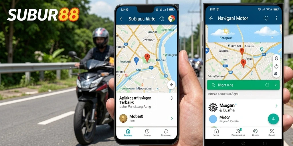 Tampilan antarmuka SUBUR88 yang intuitif untuk Navigasi Motor.